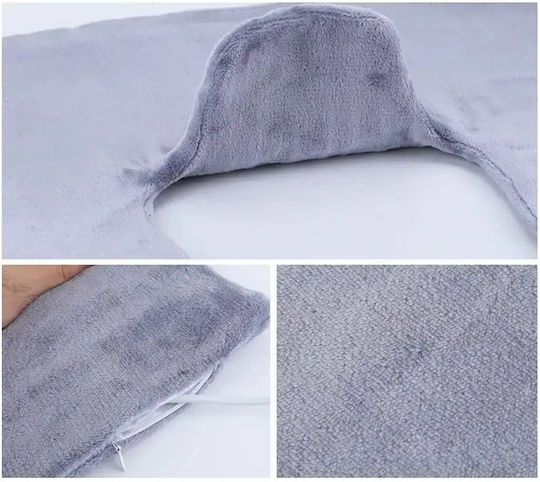 Verk Group Electric Back Heating Pad Grey 58x44cm