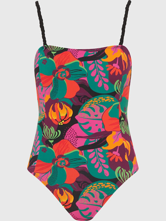 One Piece Swimsuit Floral