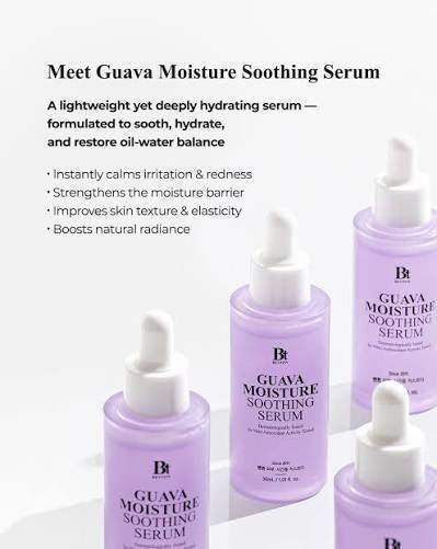 Benton Guava Moisture Soothing Soothing & Moisturizing Face Serum with Niacinamide & Hyaluronic Acid 30ml