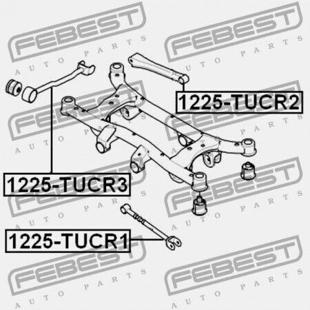 Πίσω Εγκάρσια Ράβδος Hyundai Tucson 04 -οκτ.2006 2004 Γεν 55210-2e500