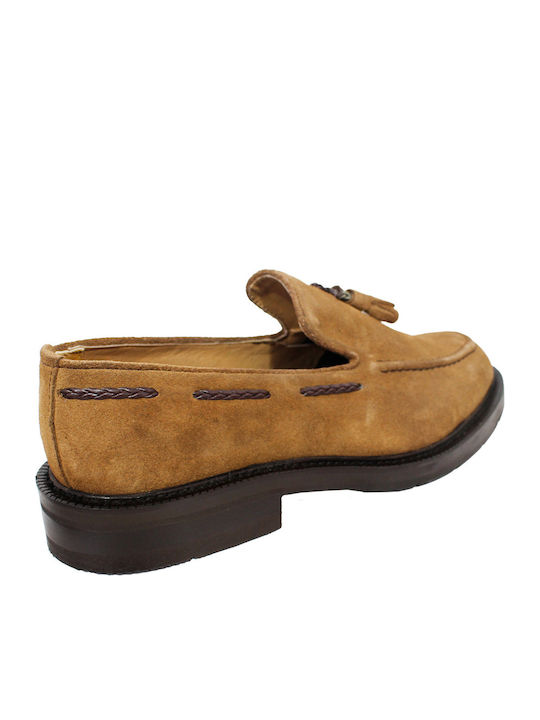 Herren Mokassins in Tabac Braun Farbe