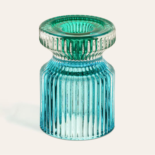 SteweHome Tischdekoration Glas Bunt 6x6x8,5 cm