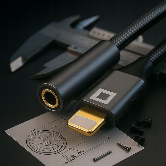 3.5mm to Lightning Cable Grey CO2-0169