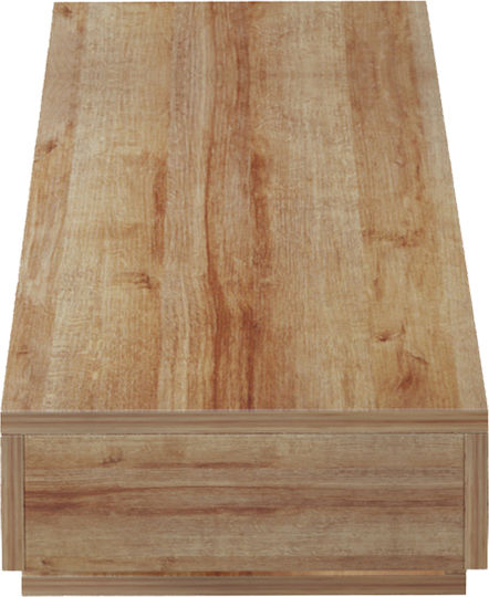 Έπιπλο Τηλεόρασης Savor με Φωτισμό LED Oak Μ150xΠ29xΥ22cm