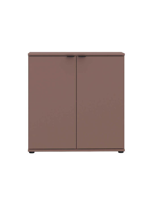 Wooden Sideboard Terracotta 80x34x83cm