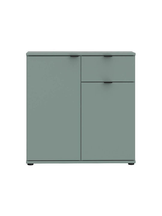 Chest of Drawers Wooden Sage 80x34x83cm