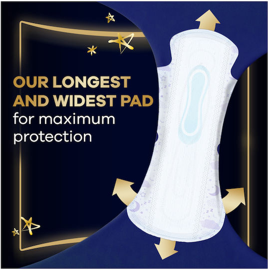 Always Ulatra Secure Night Multi Protection Σερβιέτες με Φτερά Μέγεθος 4 12τμχ