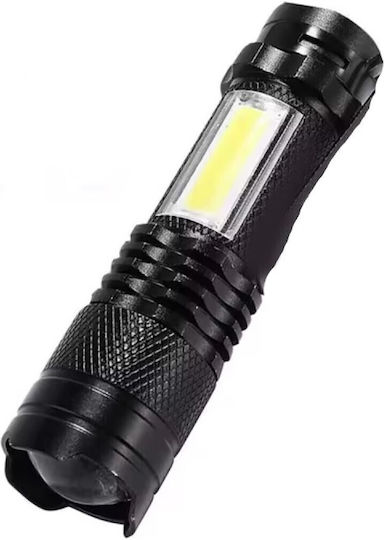 Rechargeable LED Flashlight with Maximum Brightness 800lm Mini