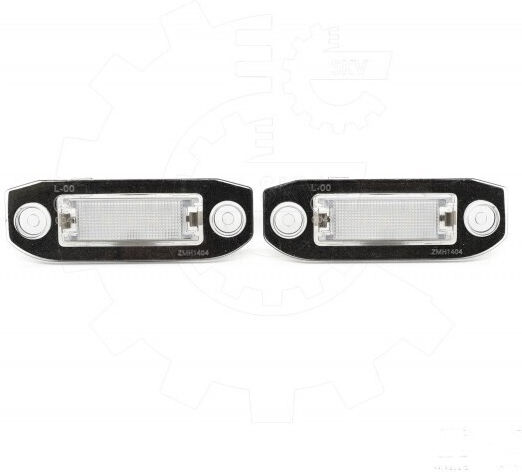 SKV Светлини За Регистрационната Табела LED Volvo C70 / S40 / S80 / V50 / V70 / XC 90 31253006