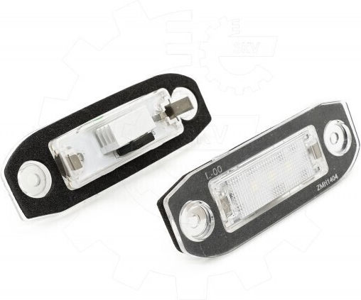 SKV Светлини За Регистрационната Табела LED Volvo C70 / S40 / S80 / V50 / V70 / XC 90 31253006