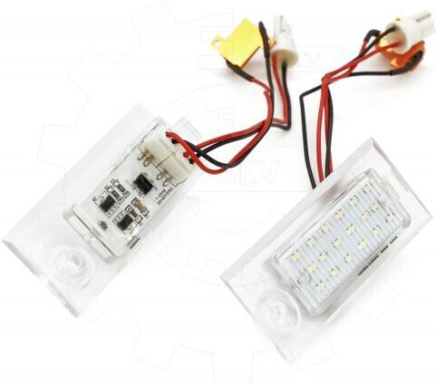 SKV License Plate Lights LED Citroen C1 Audi A6