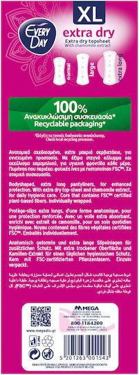 Every Day Extra Dry XL Slipeinlagen 24Stück mit Kamillenextrakt