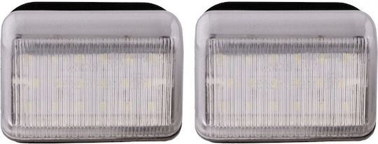 NTY Kennzeichenbeleuchtungen Led für Mazda 6 CX-5 CX-7 2002-2017