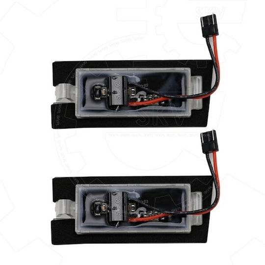 Lumini LED Pentru Plăcuța De Înmatriculare Jeep Cherokee Set 68223865ab