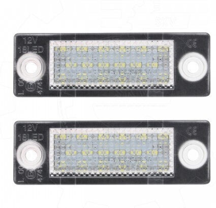 SKV Lumini Pentru Plăcuțele De Înmatriculare Lumini LED Pentru Seat Alhambra Volkswagen Sharan