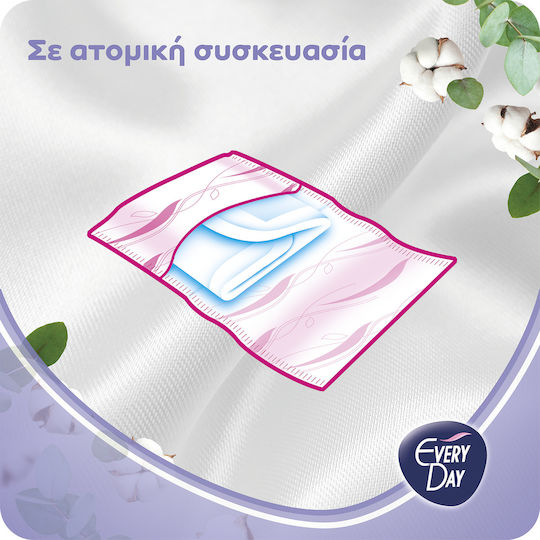 Every Day Sensitive Cotton Super Ultra Plus Slipeinlagen mit Flügeln für Starke Strömung 30Stück