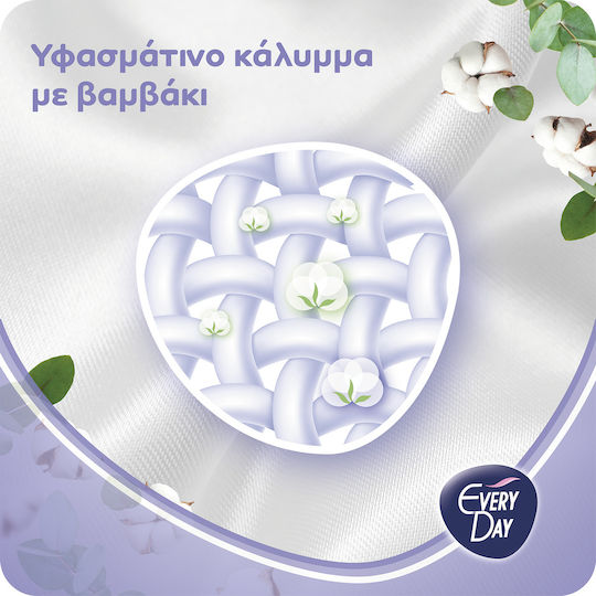 Every Day Sensitive Cotton Hygienepads mit Flügeln Nacht für Starke Strömung 30Stück