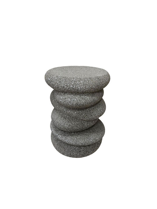 Balance Side Table Grey W34xL37xH49.5cm
