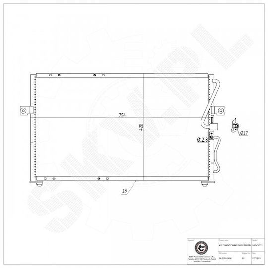 SKV Kia Carnival Auto-Kühlschrank für Wasser
