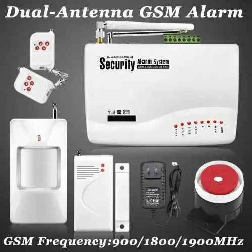 Wireless Alarm System (GSM)