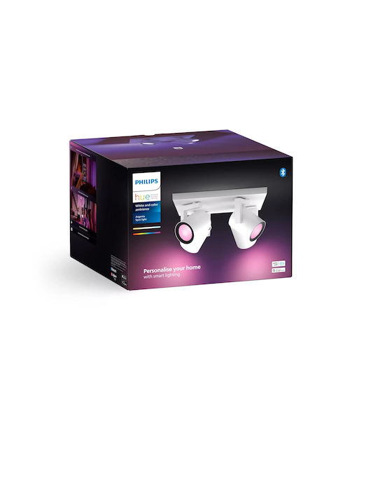 Philips Argenta Spot With 4 Lights In White Colour