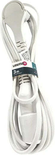 Lexman Extension Cord Cable with Length 3m Cross Section 2 x 0.75mm²
