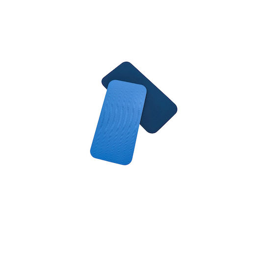Antirutschmatten Blau Himmelsblau 34x17x0.6cm