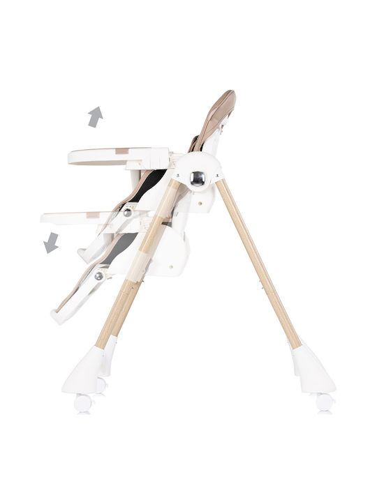 Chipolino Klappbarer Baby Hochstuhl mit Höhenverstellbar