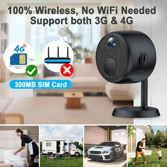 Κρυφή Κάμερα Mini WiFi 3MP με Υποδοχή για Κάρτα Μνήμης