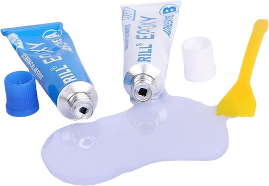 8450 Epoxy Powder Metal Glue 2-Component High Temperature Transparent 20gr