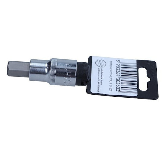 Bit Steckschlüssel 1/2 55 Millimeter Sechskant 12