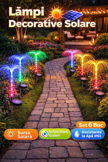Smart Set 6 Solarleuchten RGB mit Bewegungssensor