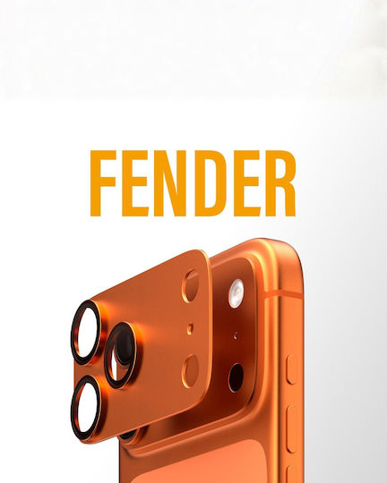 PanzerGlass Fender Προστασία Κάμερας Μεταλλικό Πλαίσιο Μπλε για το iPhone 17 Pro Max