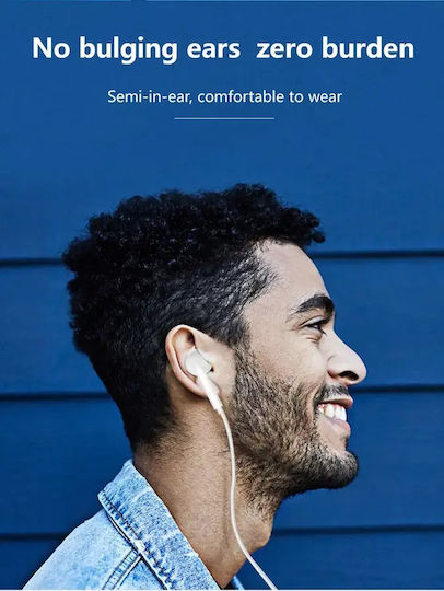Jellico Ep2a Earbuds Handsfree Earphones with Lightning Plug White