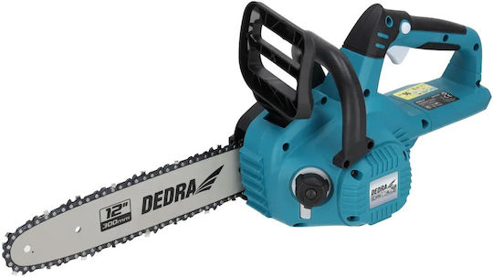 Dedra Акумулаторен Кастрачка Верижен Трион Solo Brushless 18V 1.7kg с Шина 30.48cm