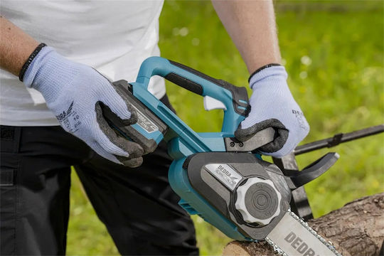 Dedra Акумулаторен Кастрачка Верижен Трион Solo Brushless 18V 1.7kg с Шина 30.48cm
