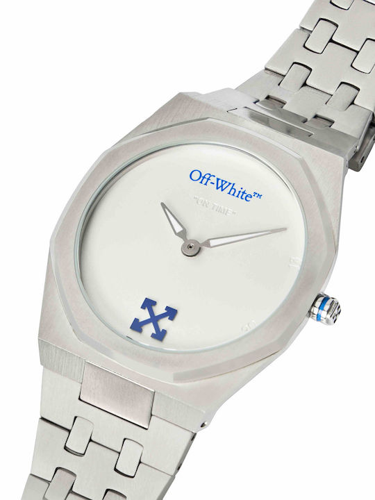 Off White Herren Uhr Batterie