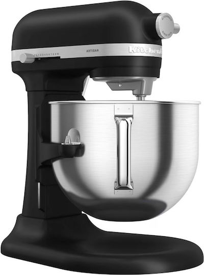 Kitchenaid Artisan Stand Mixer 375W with Stainless Bowl 6.6L Black
