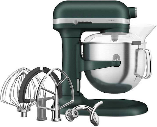 Kitchenaid Κουζινομηχανή 375W με Ανοξείδωτο Κάδο 6.6lt Πράσινη