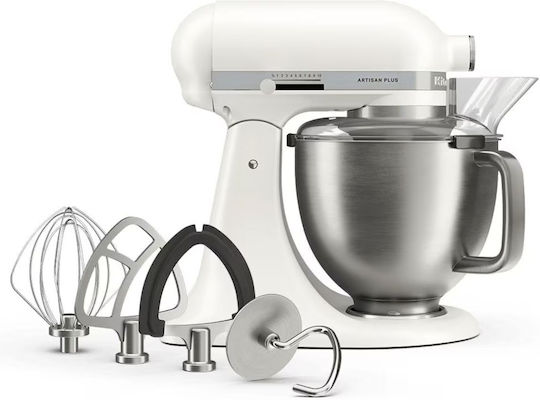 Kitchenaid Artisan Stand Mixer 325W with Stainless Bowl 4.7L White