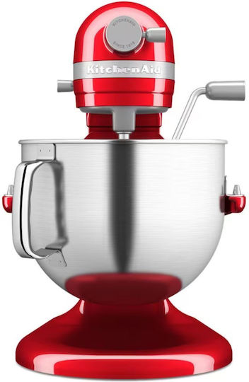 Kitchenaid Κουζινομηχανή 375W με Ανοξείδωτο Κάδο 6.6lt Κόκκινη