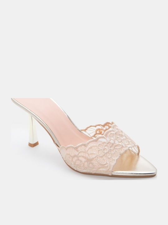 Goldene Damen Sandalen