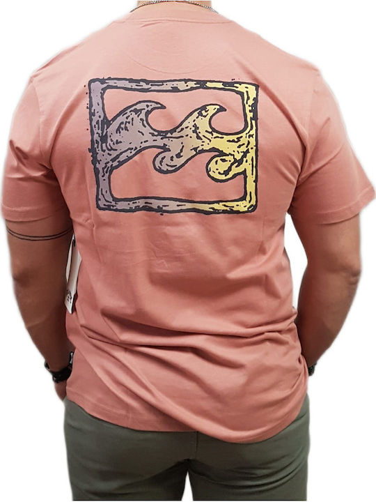 Crayon Wave Tricou Ash Rose
