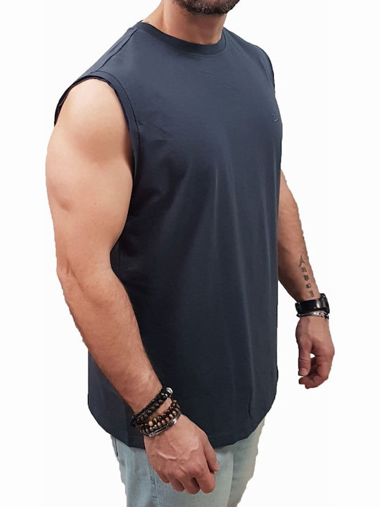 T-shirt Navy Μπλε