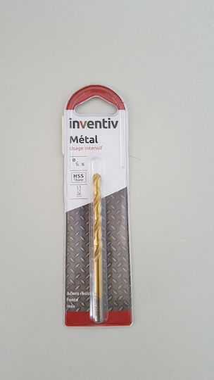 Inventiv Τρυπάνι HSS Τιτανίου για Μέταλλο 6.5mm