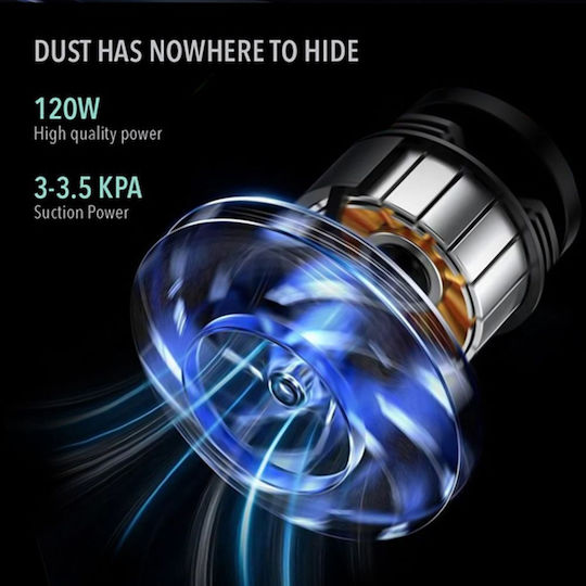 Elysium VK1000W Rechargeable Handheld Vacuum 7.4V White