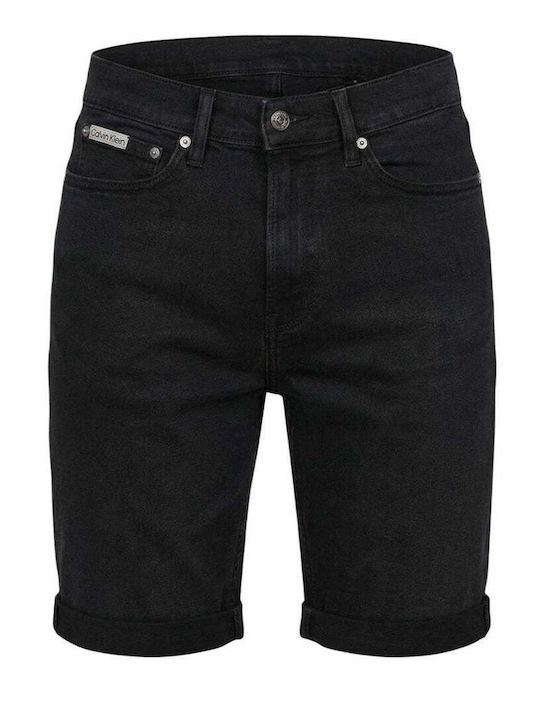 Herren Shorts Denim Schwarz