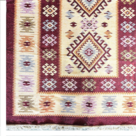 Kotonia Home Covor Rectangular Burgundy 60x90cm