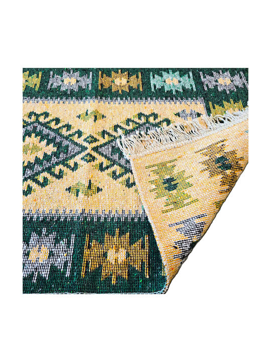 Kotonia Home Wohnzimmer Teppich Rechteckig Grüner 60x90cm