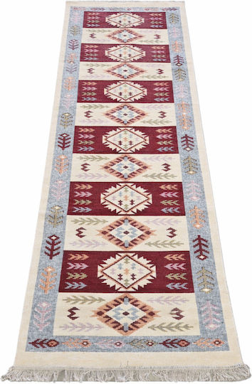 Kotonia Home Χαλί Διάδρομος Μπορντό 80x300cm